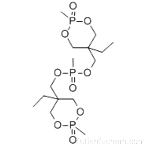 Bis [(5-éthyl-2-méthyl-1,3,2-dioxaphosphorinan-5-yl) méthyl] méthylphosphonate de P, P&#39;-dioxyde CAS 42595-45-9